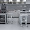 Amgood 24x24 Rolling Prep Table with Stainless Steel Top AMG WT-2424-WHEELS - alternate 8